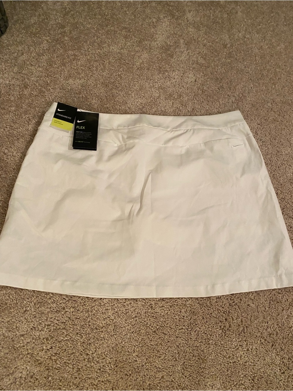 Nike White Flex Mini Skort